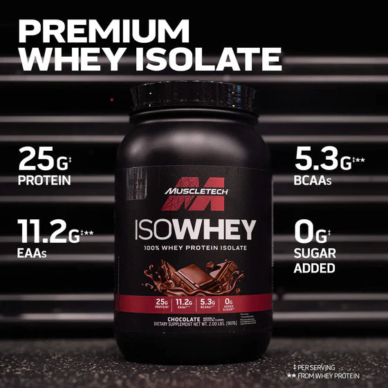 MUSCLETECH ISOWHEY, Build Lean Muscle, Increase Strength - Druvn