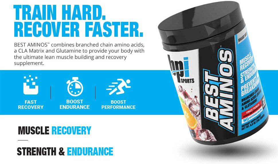 BPI Sports Best Aminos - for Hydration & Recovery - Druvn