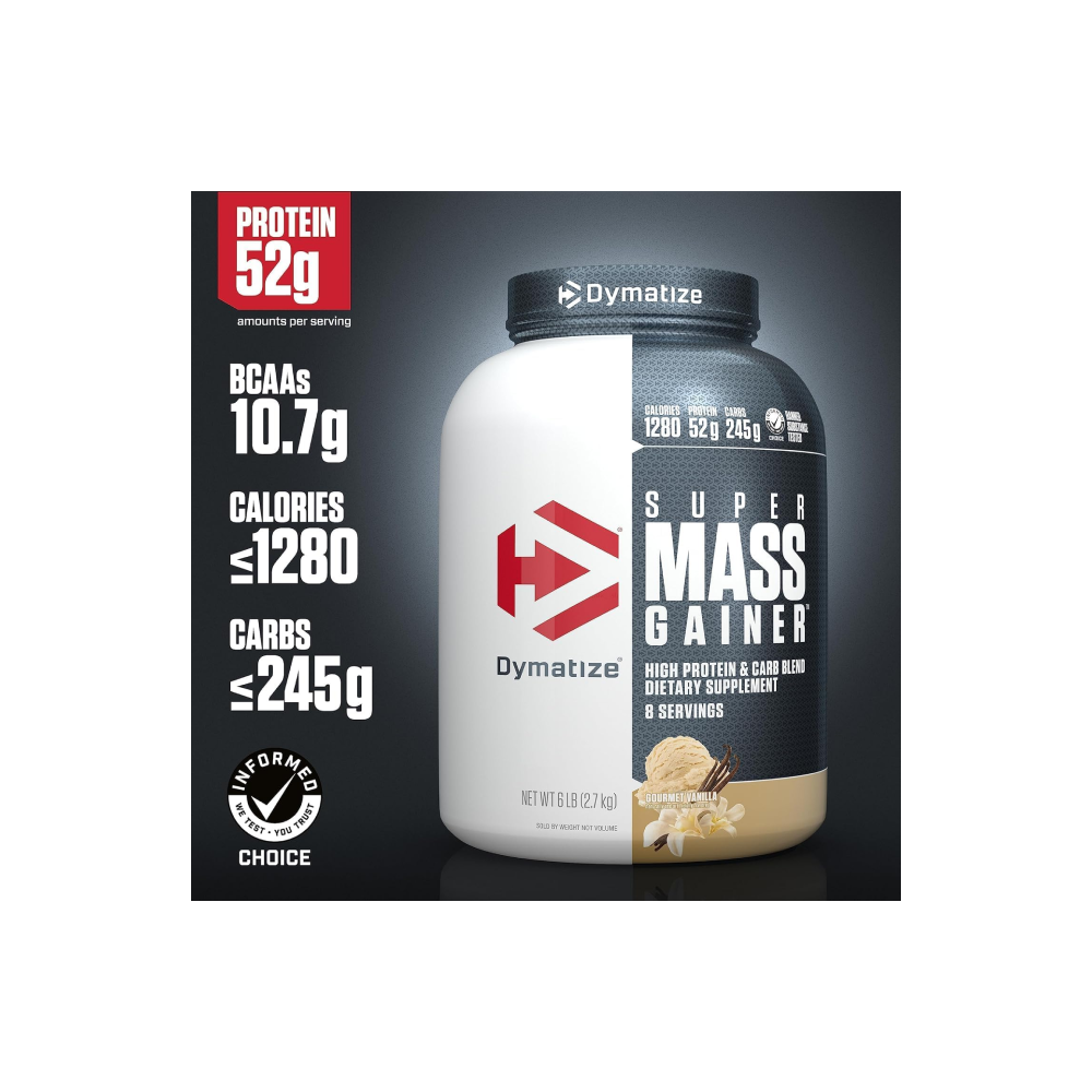 Dymatize Mass Gainer Data Profile