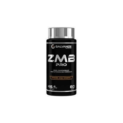 Galvanize ZMB PRO - ZINC, MAGNESIUM AND VITAMIN B6 FORMULA (60 Caps) - Druvn