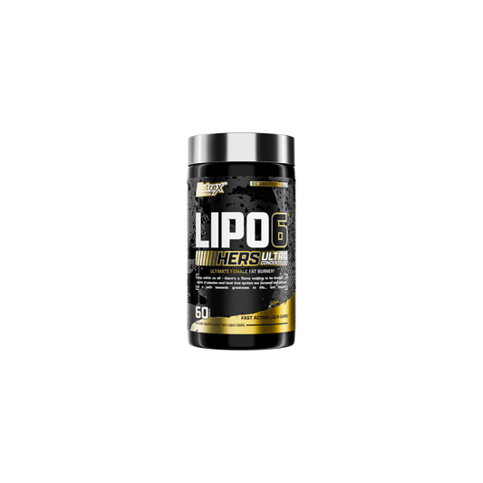 Nutrex Lipo 6 Black Hers Ultra Concentrate, Powerful Weight Loss Support Formula - Druvn