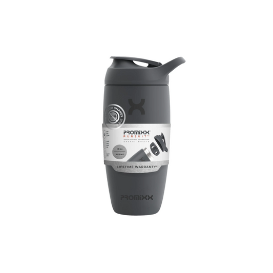 PURSUIT Double wall Insulated Stainless Steel Shaker Bottle - 18oz (550ml) - Druvn