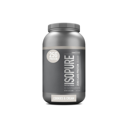 Isopure Zero Carb Whey Protein Isolate Cookies & Cream