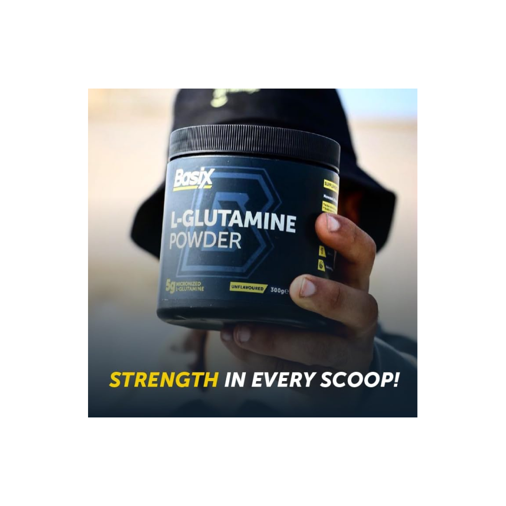 Basix L-glutamine for strength