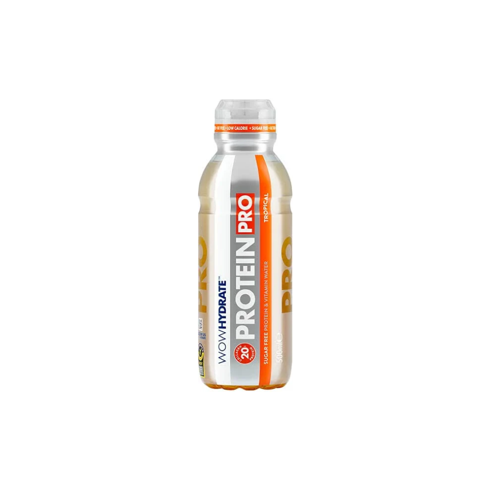 WoW Hydrate Protein Water Tropical