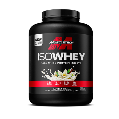 MUSCLETECH ISOWHEY, Build Lean Muscle, Increase Strength - Druvn