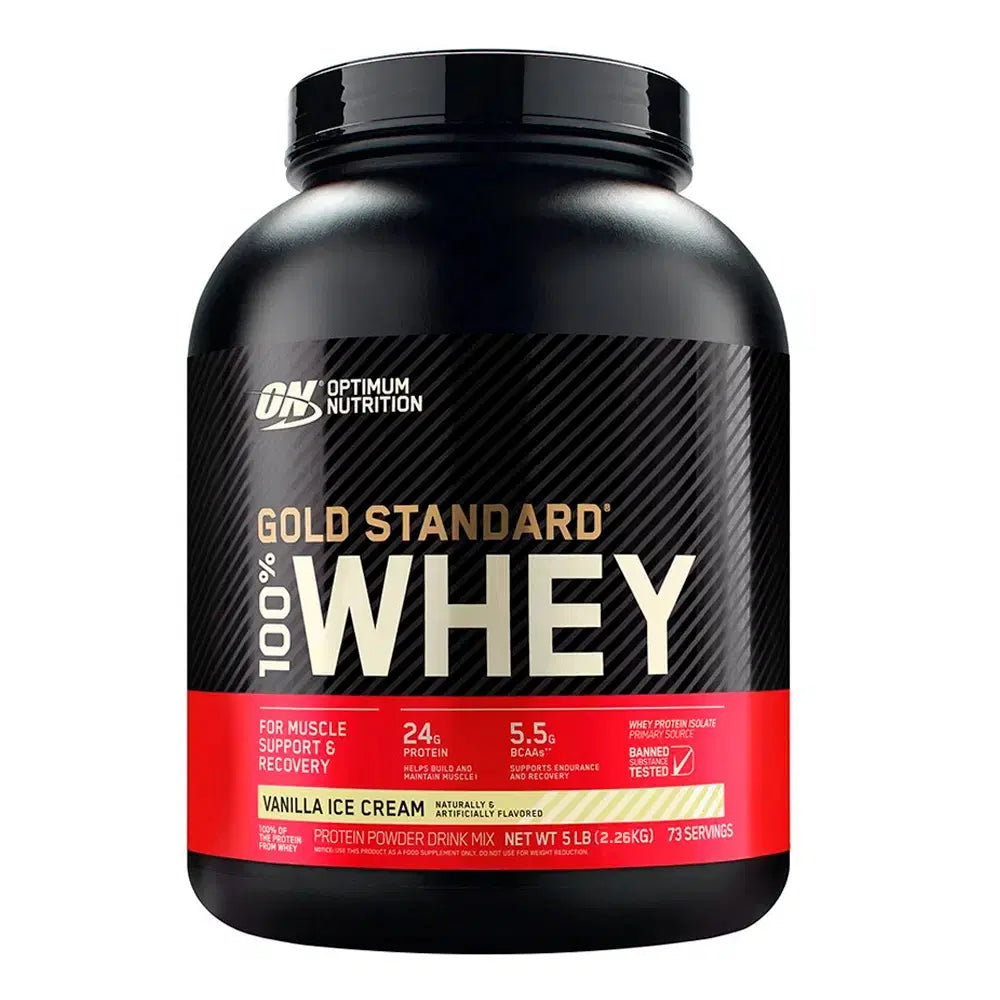 Optimum Nutrition Gold Standard 100% Whey Protein - Druvn