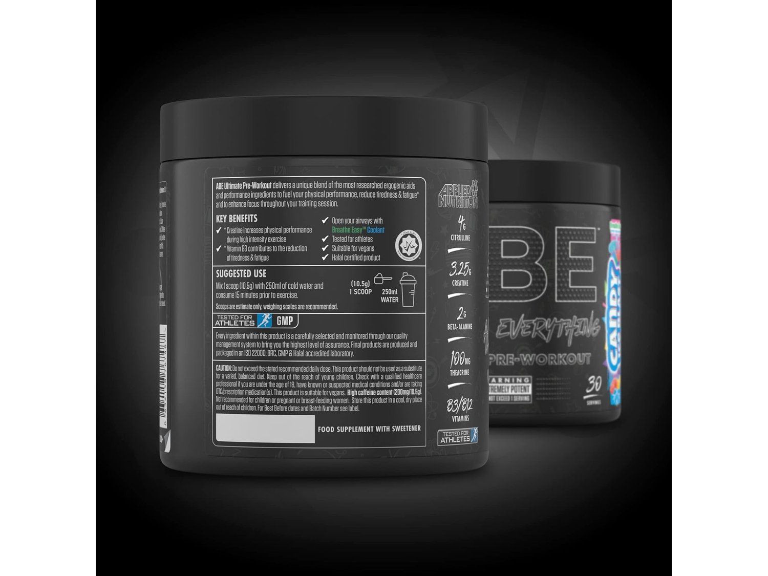 Applied Nutrition ABE All Black - FitWadi