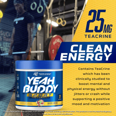 Ronnie Colman (RC) Yeah Buddy Sport - Pre Workout - Druvn