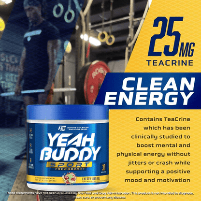 Ronnie Colman (RC) Yeah Buddy Sport - Pre Workout - Druvn